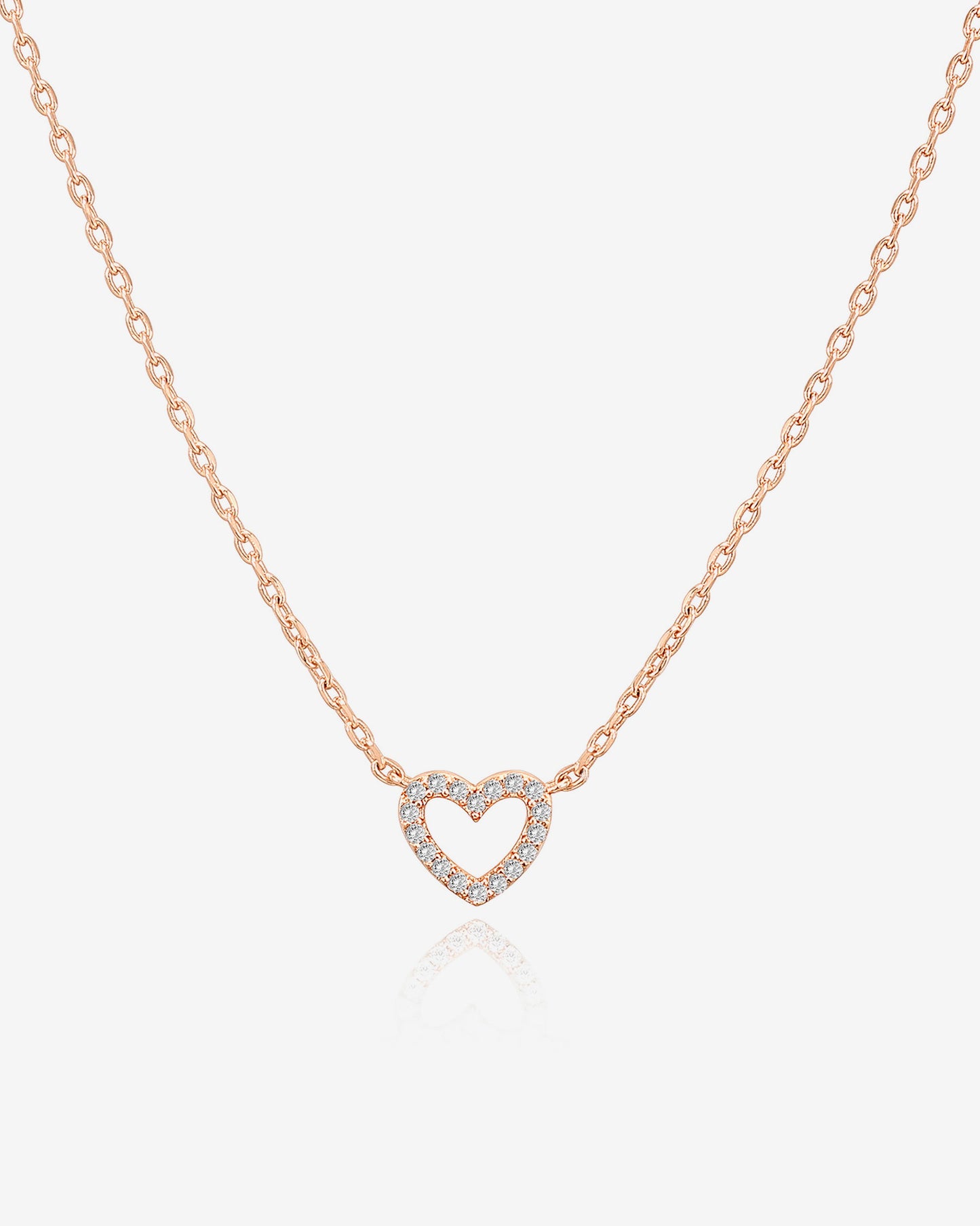 Open Heart Necklace
