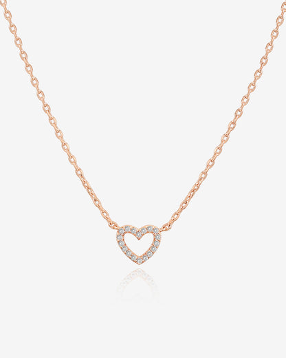 Open Heart Necklace