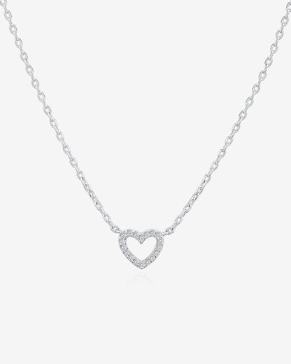 Open Heart Necklace