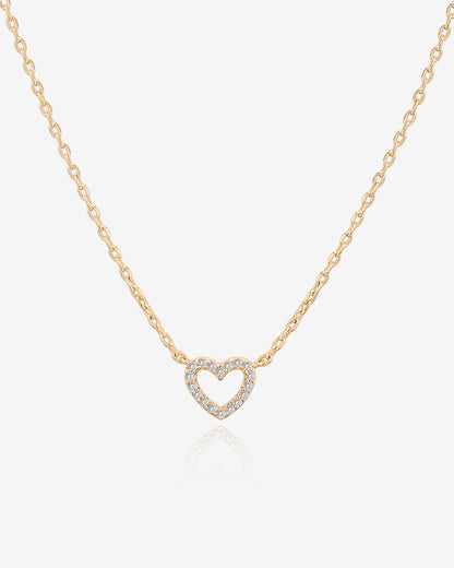 Open Heart Necklace