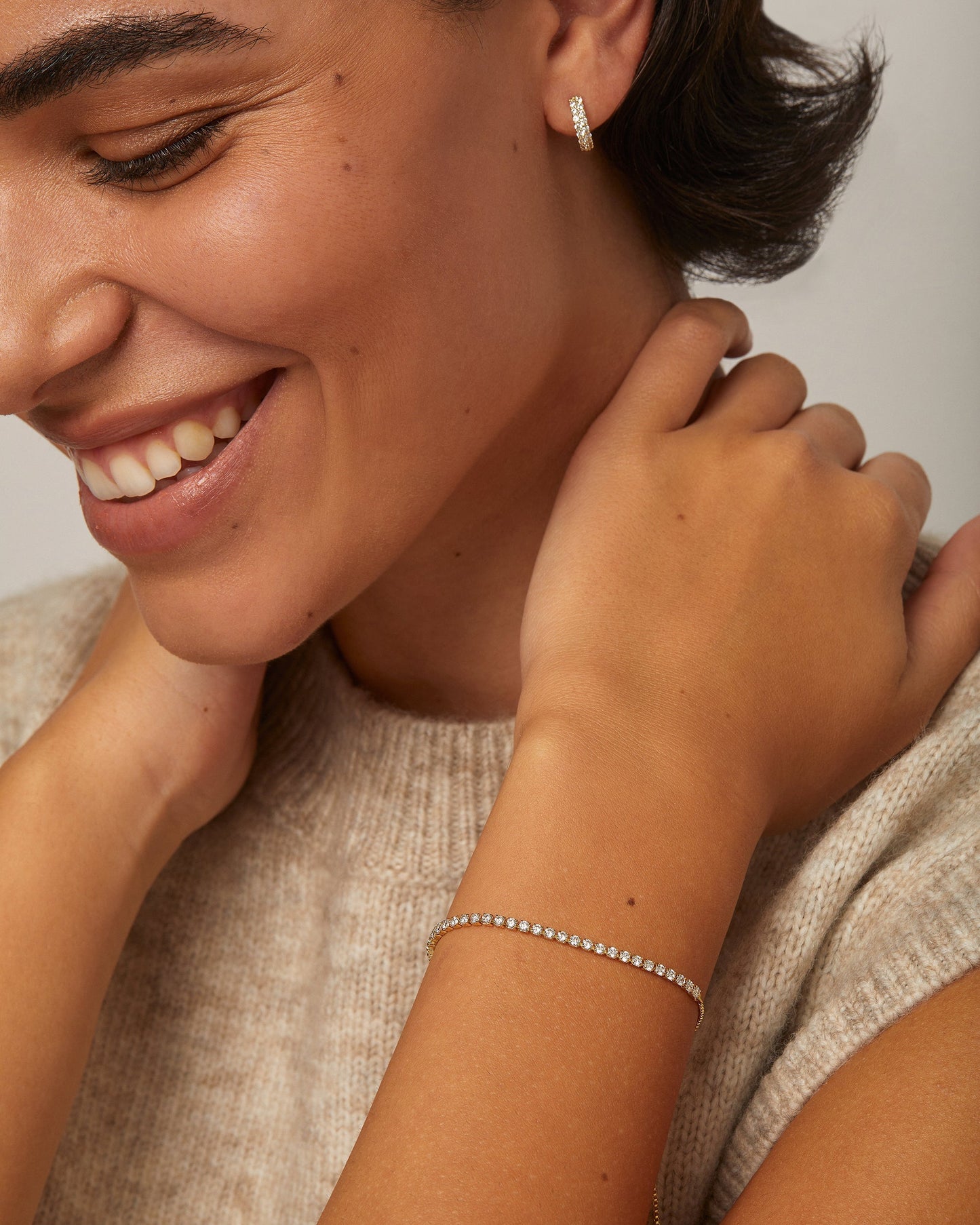 Adjustable Tennis Bracelet