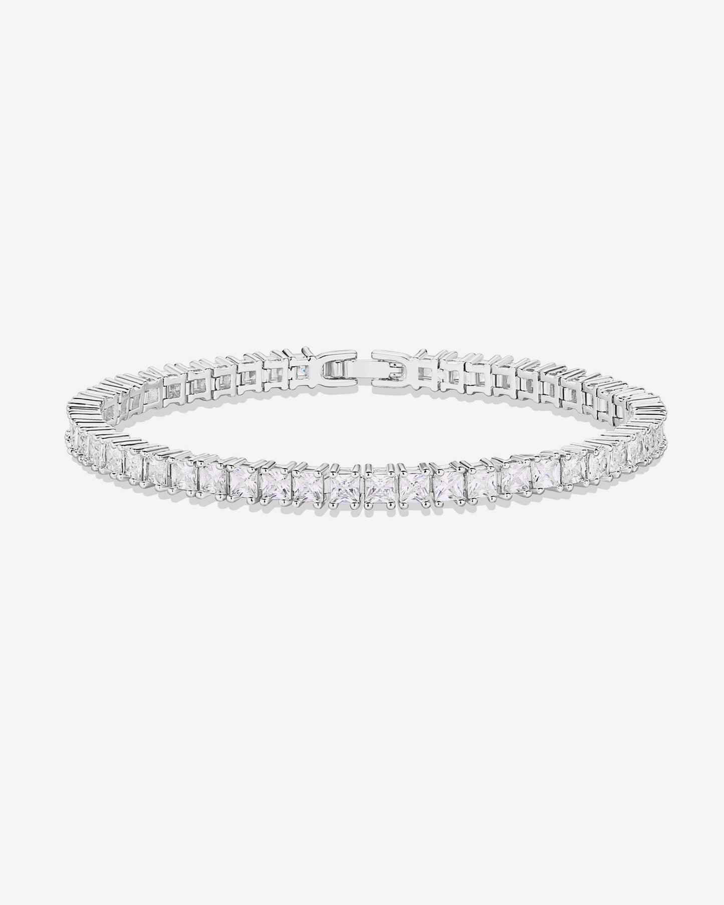 Princess Cut Tennis Bracelet