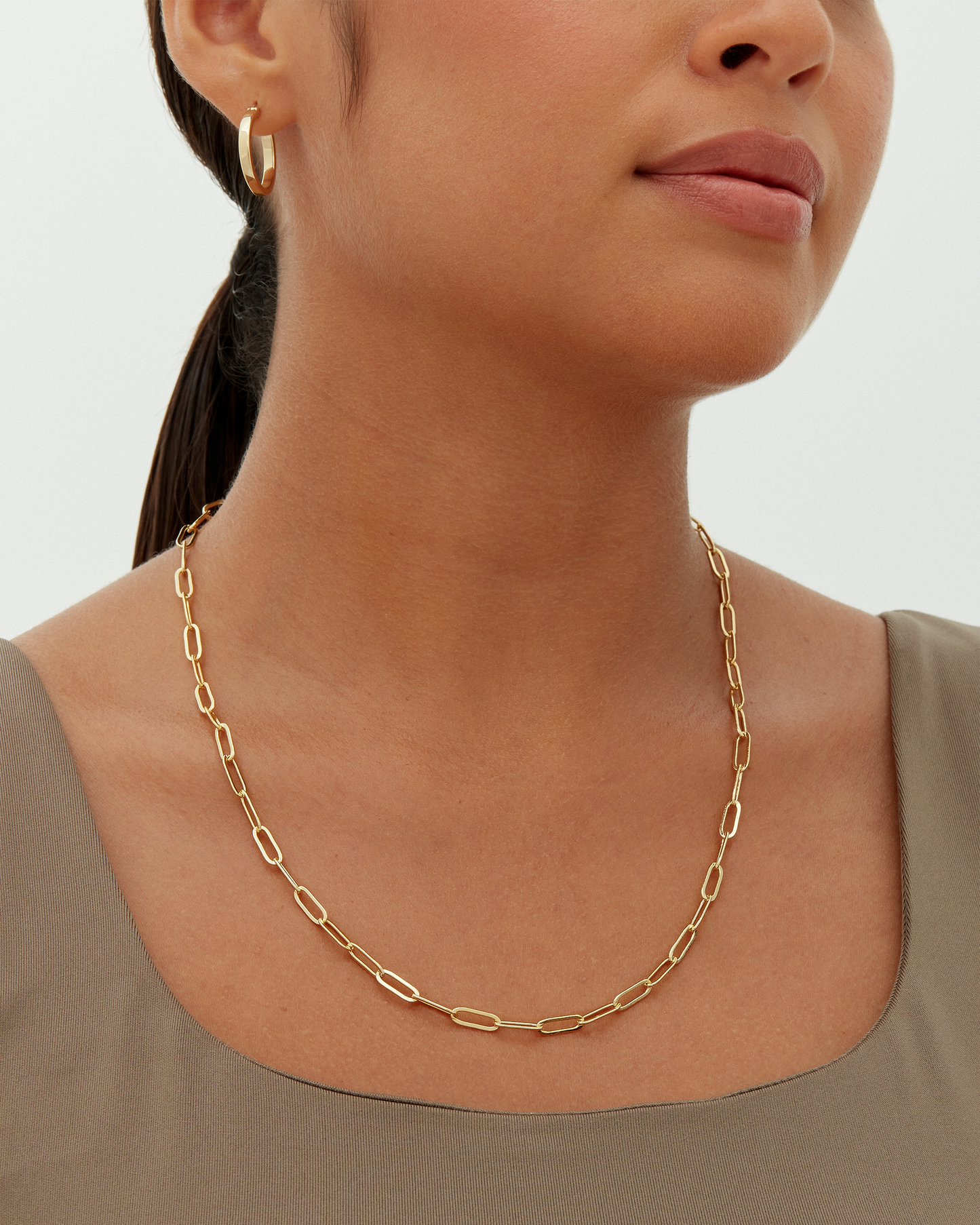 Paperclip Chain Necklace