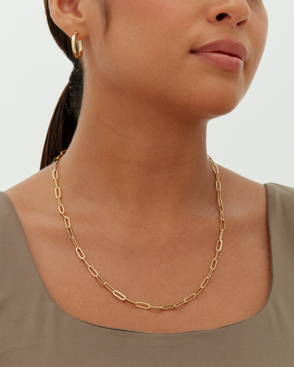Paperclip Chain Necklace