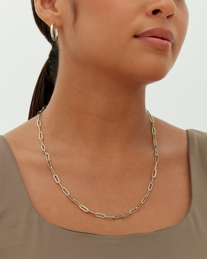 Paperclip Chain Necklace