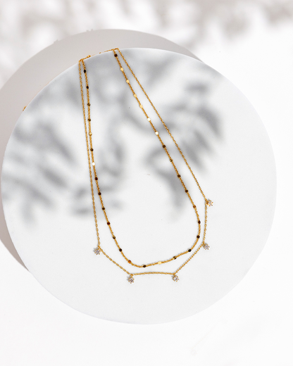 Cubic Zirconia Chain Necklace