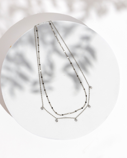 Cubic Zirconia Chain Necklace