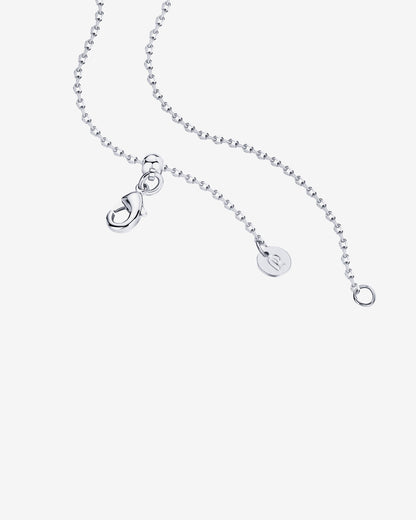 Dainty Heart Initial Necklace