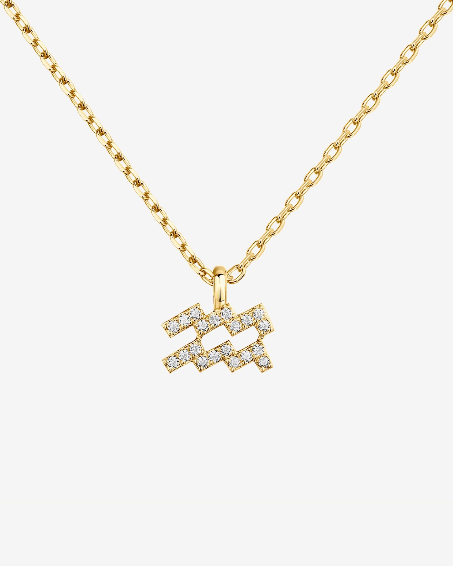 Zodiac Pendant Necklace