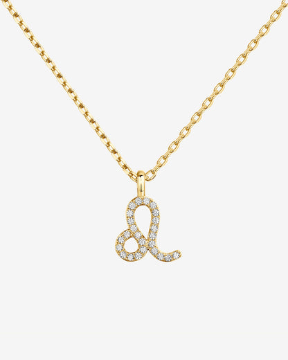 Zodiac Pendant Necklace