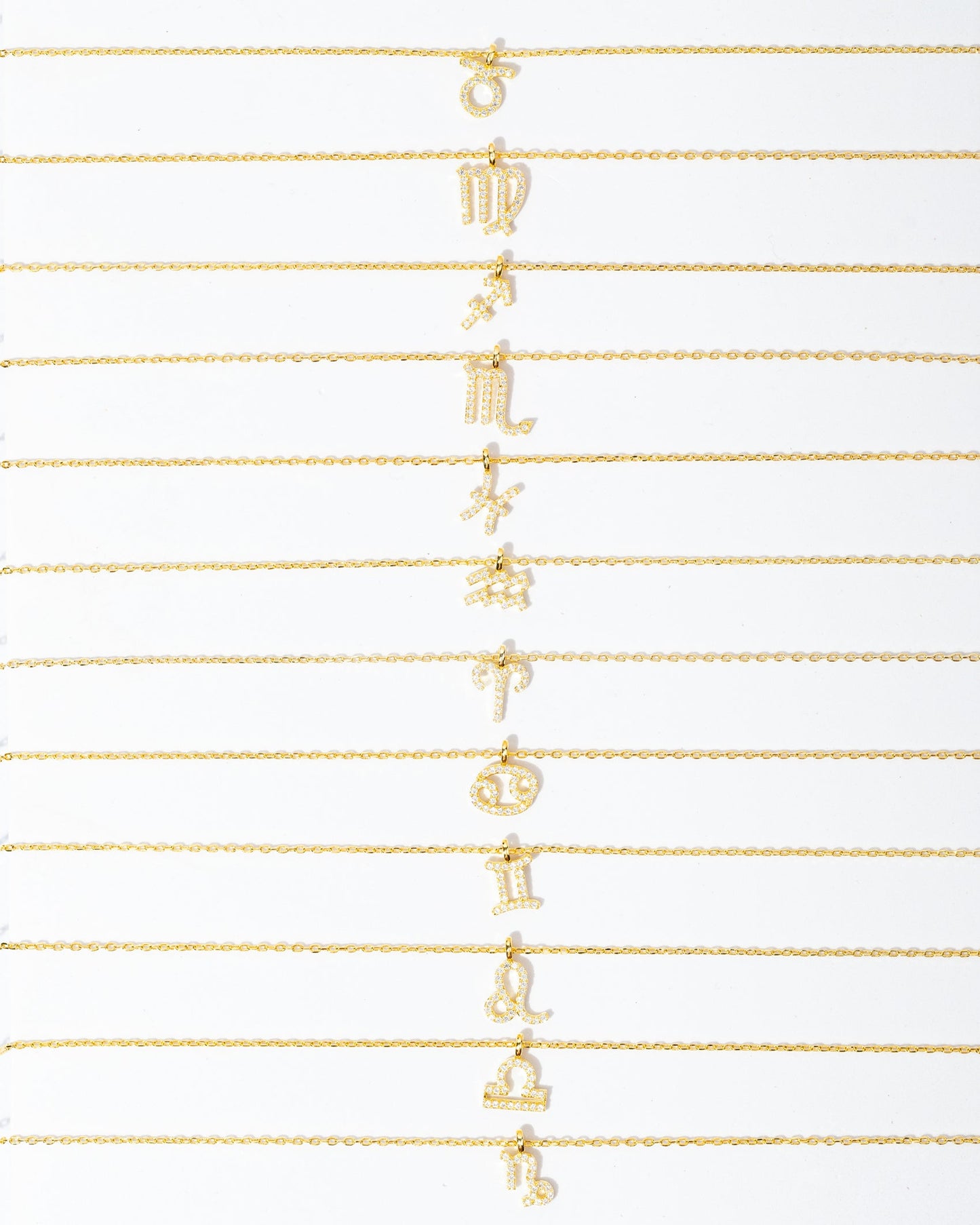 Zodiac Pendant Necklace