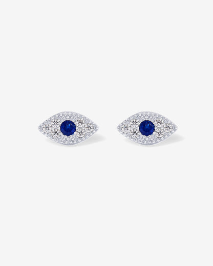 Evil Eye Screw Back Stud