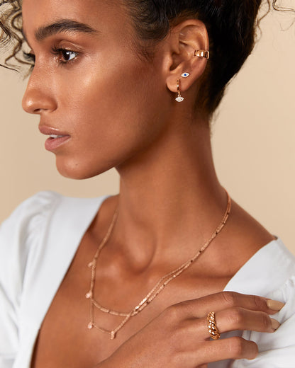 Evil Eye Screw Back Stud