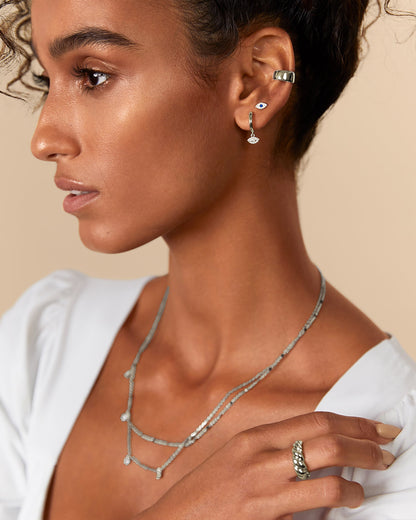 Evil Eye Screw Back Stud