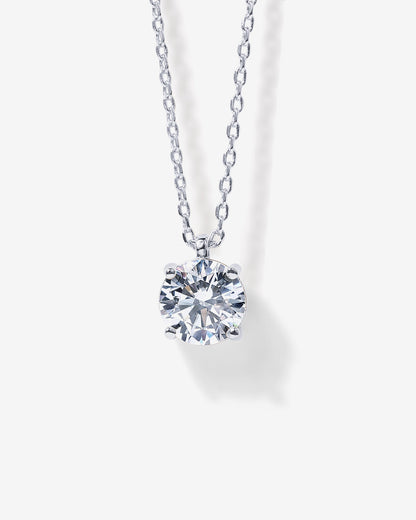 Danty CZ Solitaire Necklace