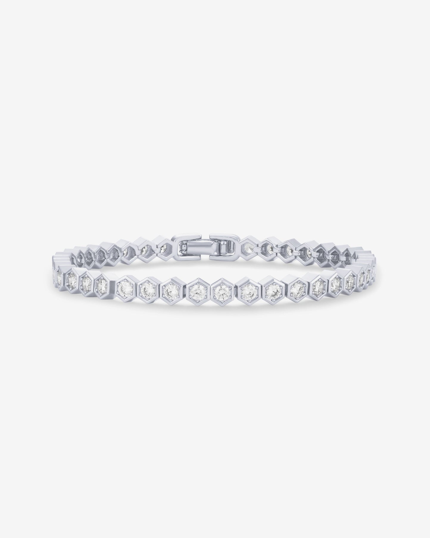 Honeycomb Tennis Bracelet