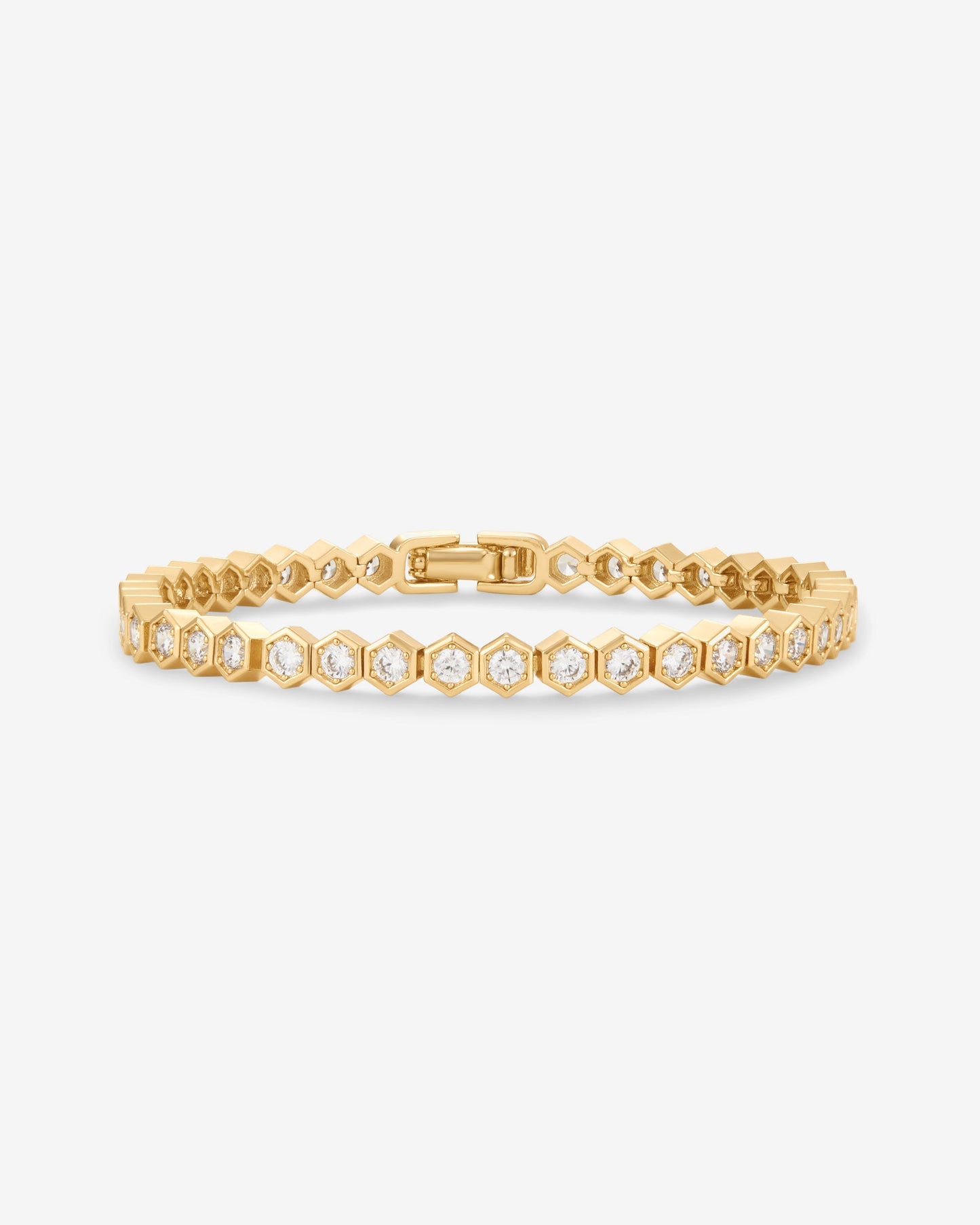 Honeycomb Tennis Bracelet