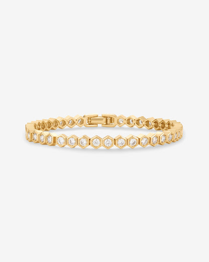 Honeycomb Tennis Bracelet