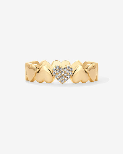 Heart Stackable Ring