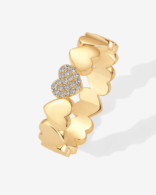 Heart Stackable Ring