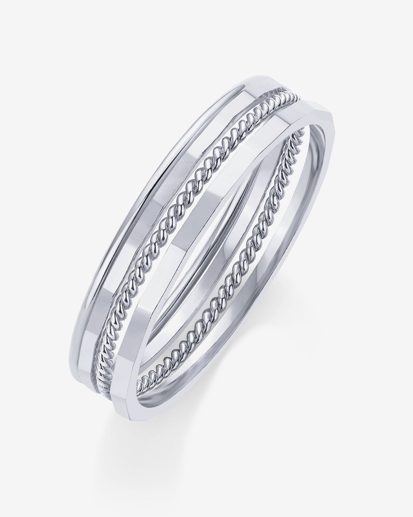 Minimalist Stacking Ring Set