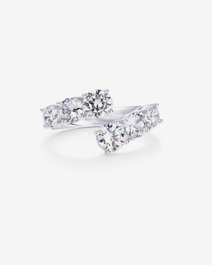 Nut Crossover Chunky Ring