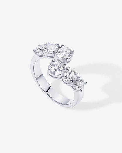 Nut Crossover Chunky Ring