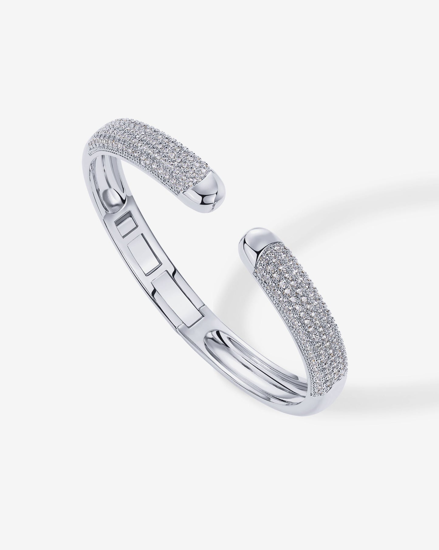 Cubic Zirconia Pave Bangle