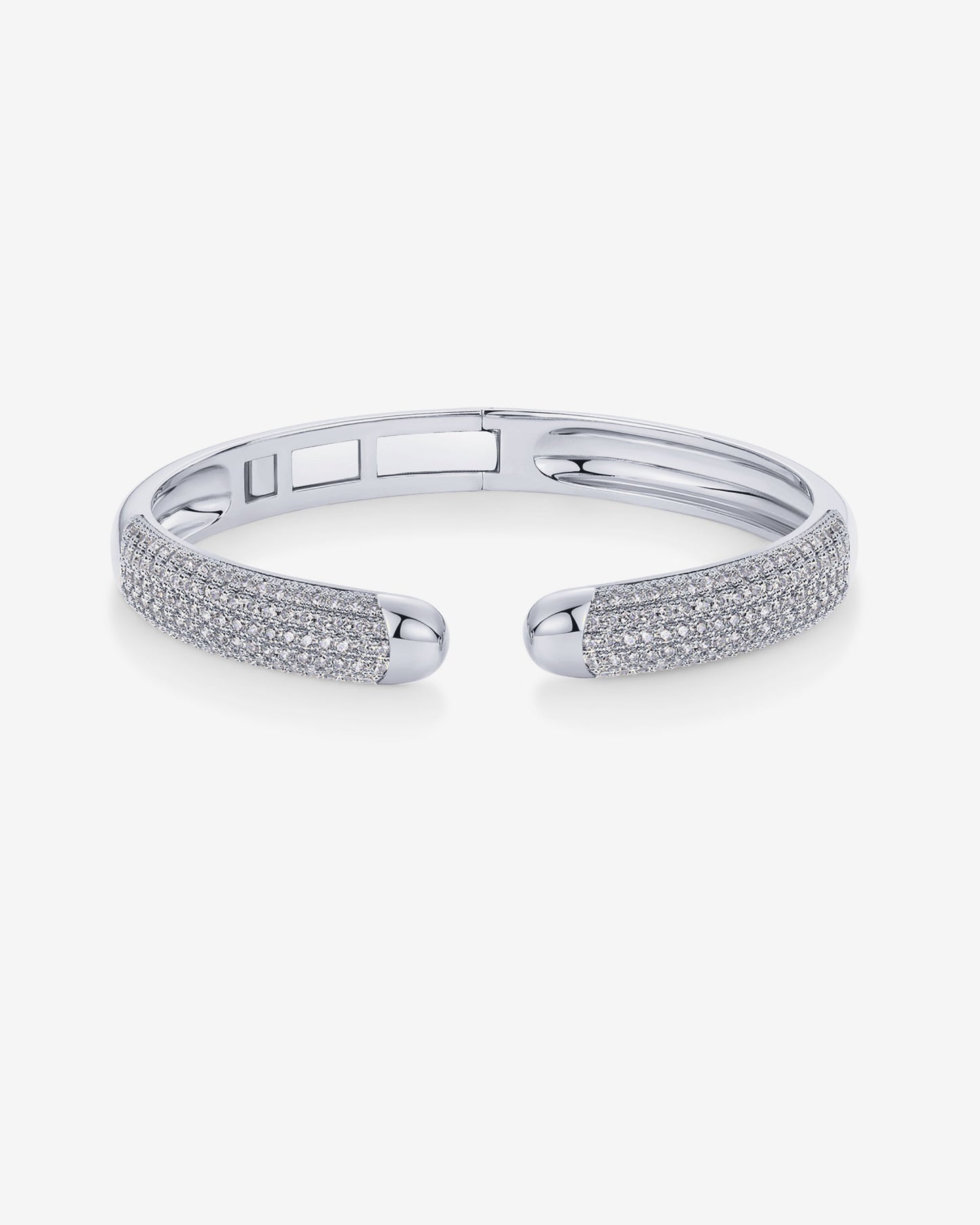 Cubic Zirconia Pave Bangle