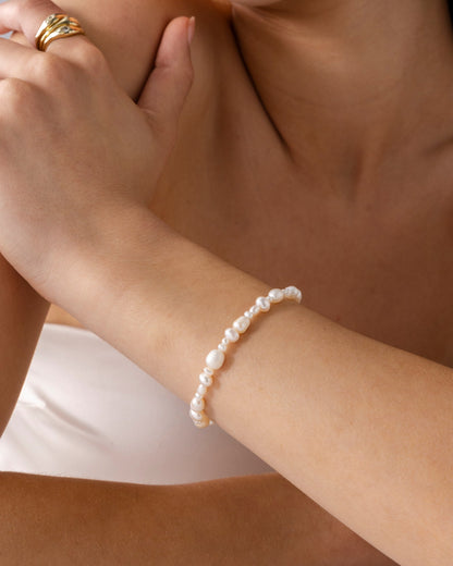 Irregular Freshwater Pearl Bracelet