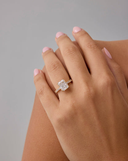 Say 'I Do' Radiant Cut Ring
