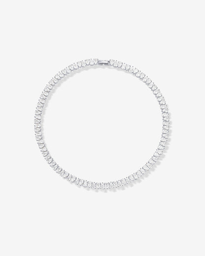 Pear Tennis Necklace