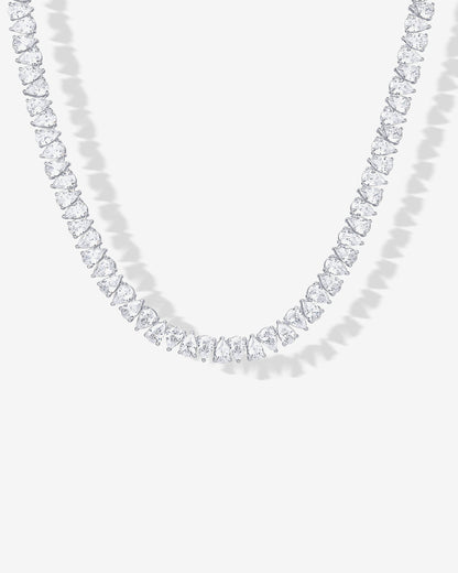 Pear Tennis Necklace