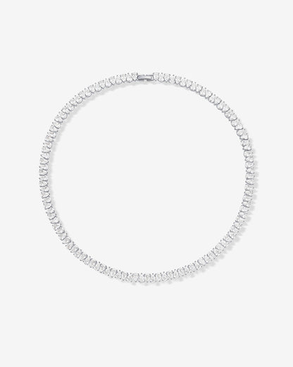 Pear Tennis Necklace