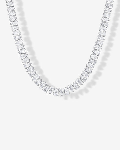 Pear Tennis Necklace