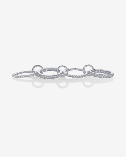 Interlocking Multi Band Ring