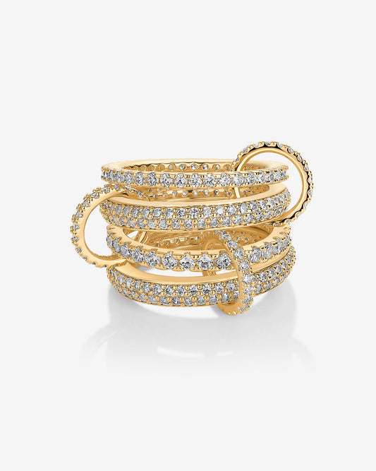 Interlocking Multi Band Ring