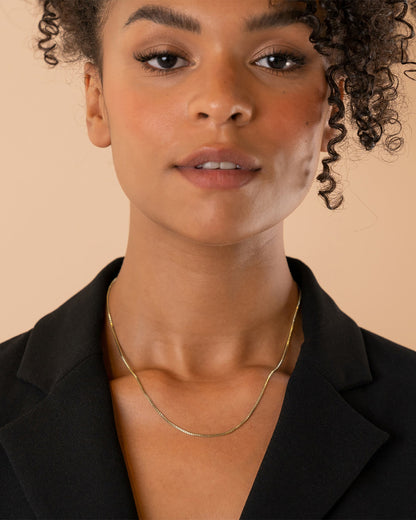 Box Chain Adjustable Necklace