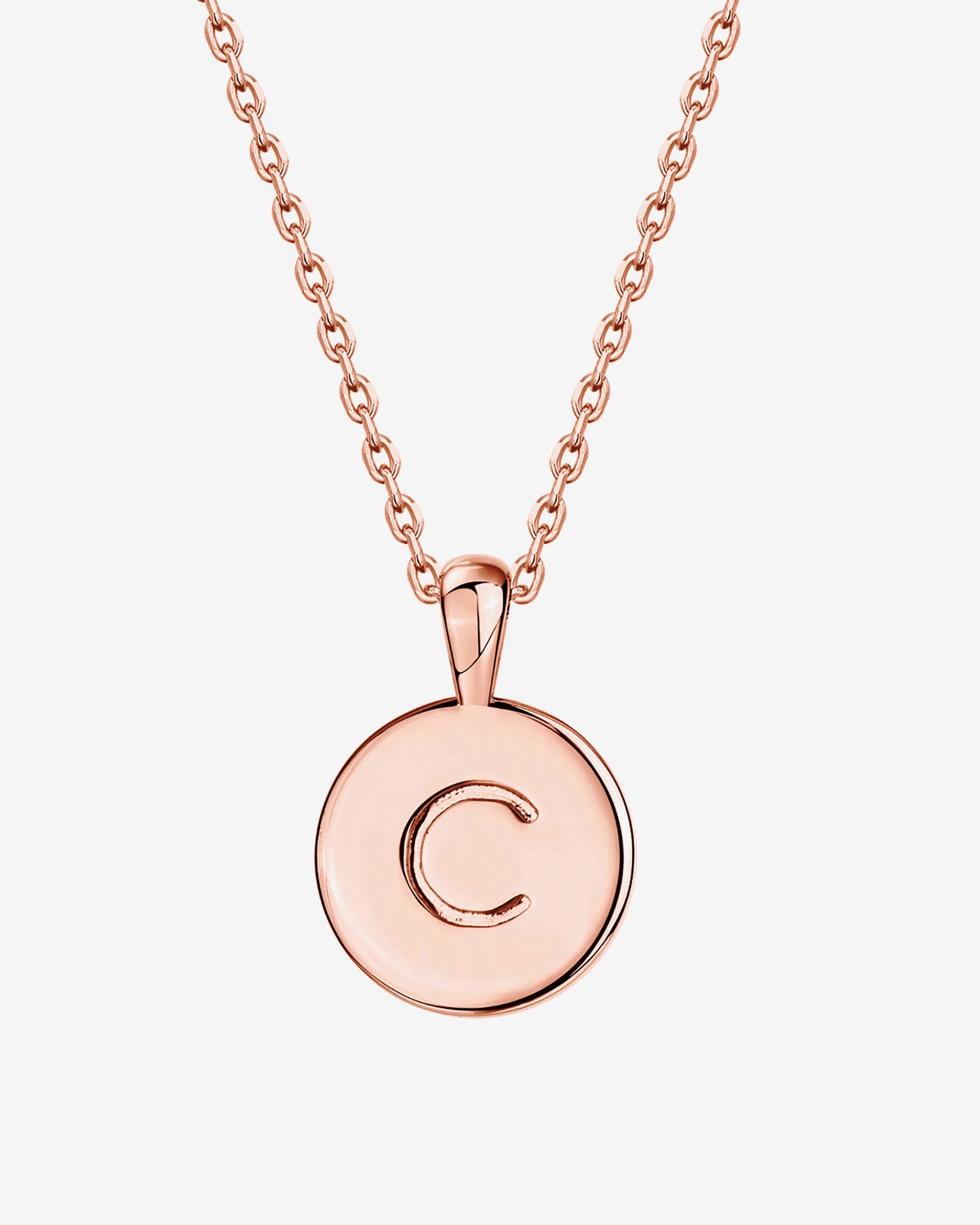 Initial Disc Pendant