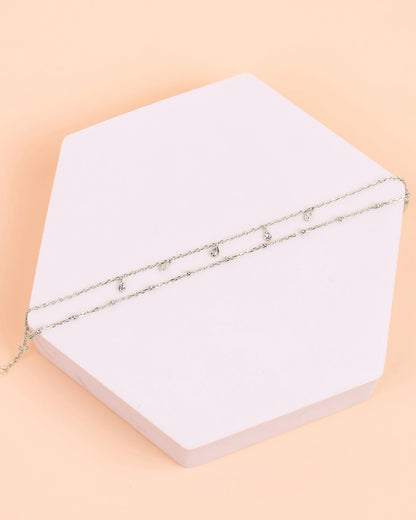 Double Wrap Charm Bracelet