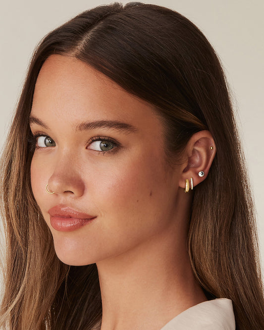Yin-Yang Screw Back Studs